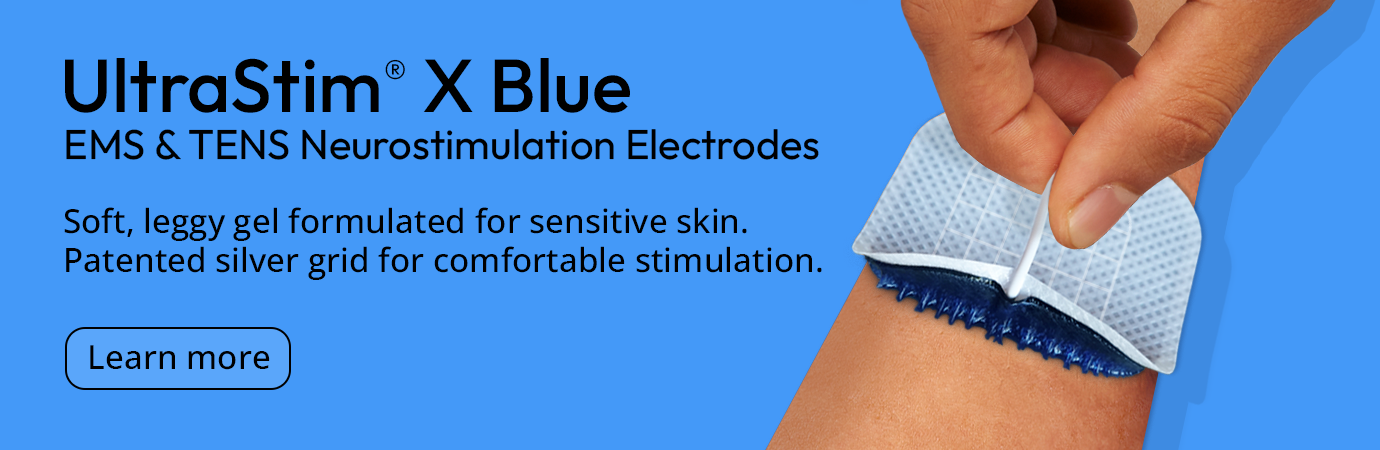 UltraStim X Blue - Sensitive Skin Electrodes